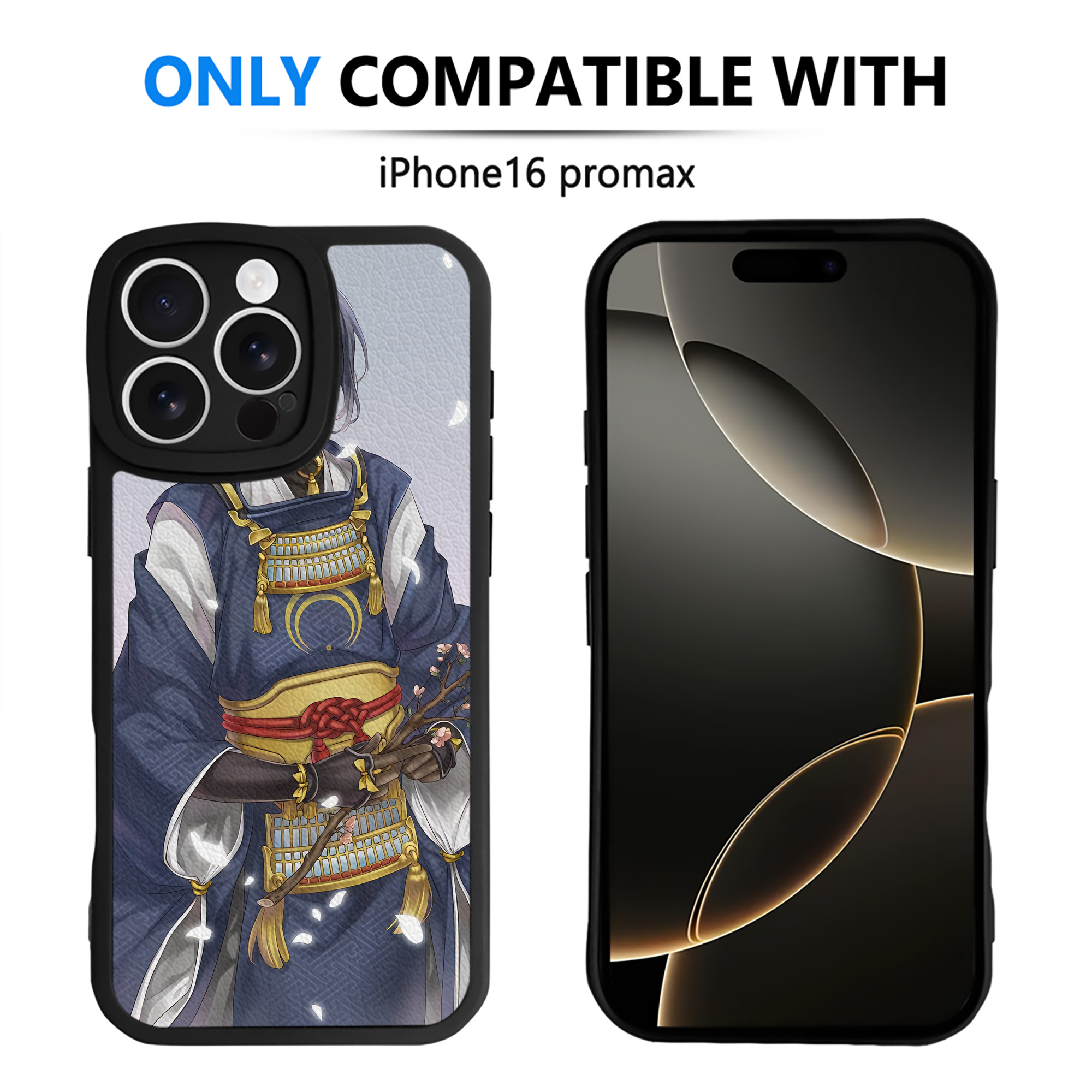 （画像用） 刀剣乱舞 Touken Ranbu 【iPhone 16シリーズ対応】シリコンスマホケース（レザー調） 材質：シリコン